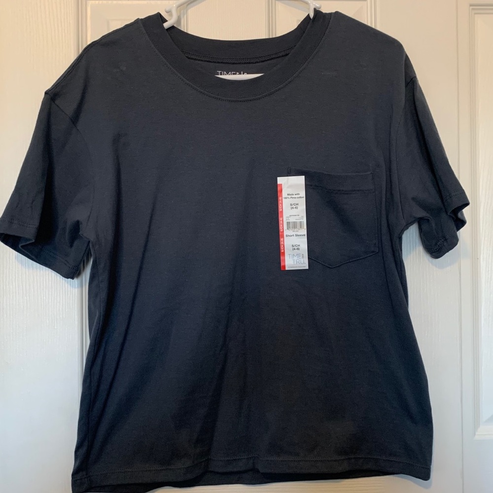 NWT Gray Pocket Tee
